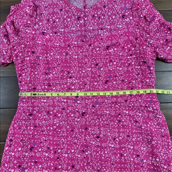 Tanya Taylor Sz 20 Pink Printed Carti Sheath Dress - Picture 5 of 8